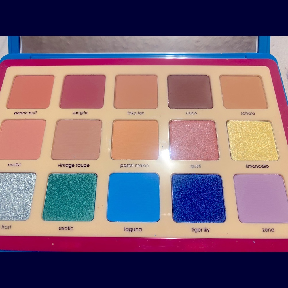 BNIB Nastash Denona Tropic eyeshadow palette